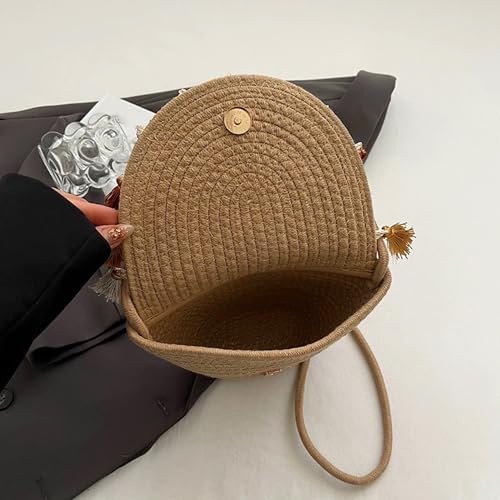 Mandala Bohemian Knitted Envelope Purses Cute Boho Beach Woven Small Shoulder Bags for Women4