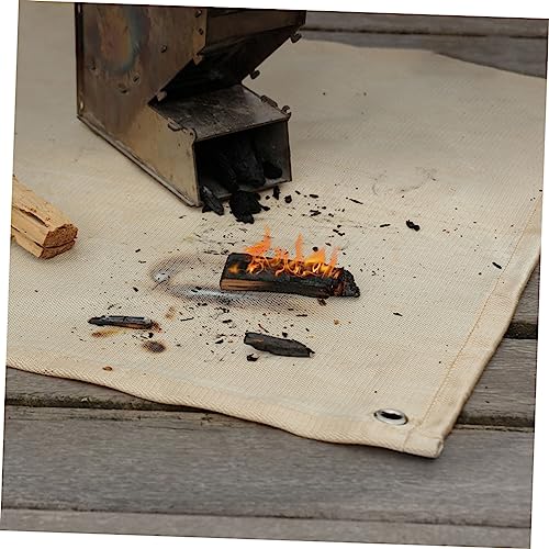 Coussin isolant thermique UKCOCO, protection feu étanche pour sol et barbecue