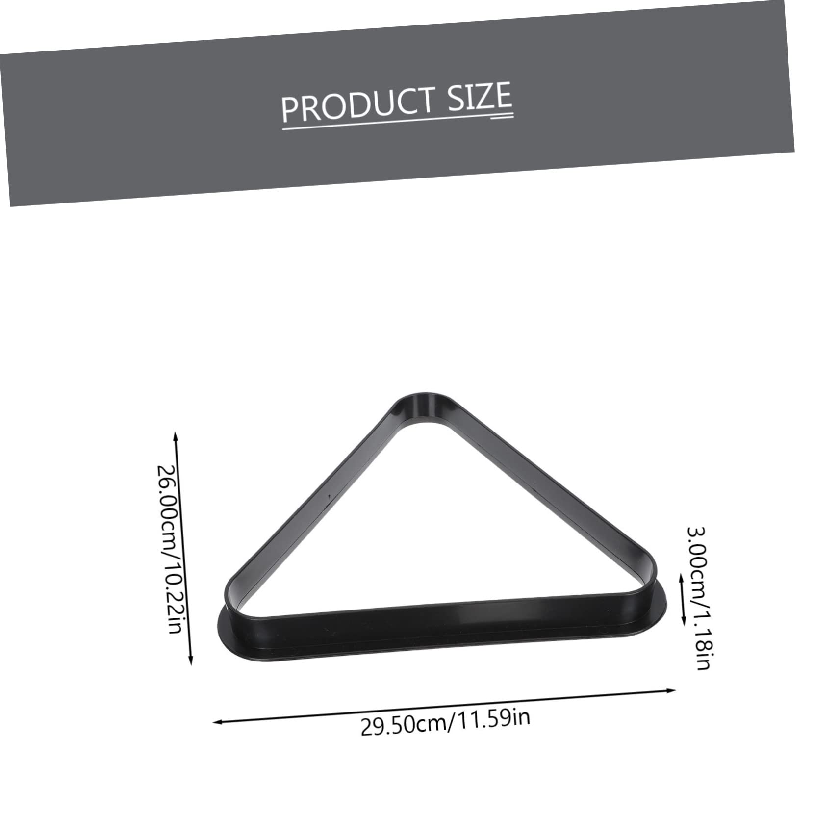 KOMBIUDA Billiards Ball Racks Tournament Pool Ball Racks Billiard Supplies Plastic Sturdy Durable