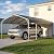 AIRWIRE 12x20 Metal Carport Carports with Enhanced Base Heavy Duty Garage Outdoor Galvanized Car Shelter for Car, Boats and Truck