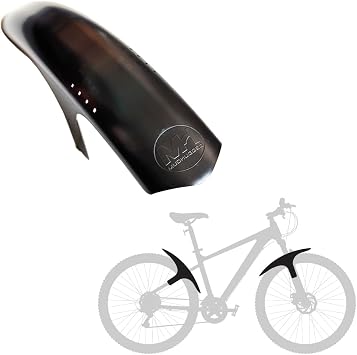Mud Hugger Cycling Front Race Mudhugger, Black, One Size