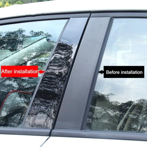 Postes de pilar negros de alta calidad para renovar las puertas de tu Nissan Altima 2008-2012 2