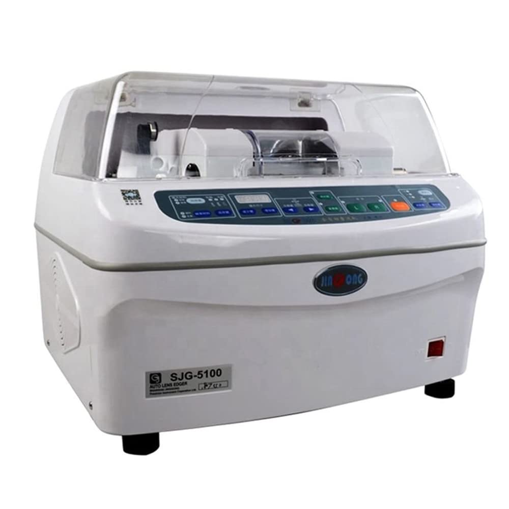 Máquina de pulido de vidrio para lentes automáticos, biseladora para CR y gafas, instrumento óptico de optometretría 5100
