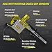 Motovecor Ignition Coil Pack DG511 Straight Boot 15% More High Energy for Ford F150 F-150 F250 Expedition Explorer Mustang Lincoln Mercury 5.4L 4.6L 6.8L V8 V10 with DG511 C1541 FD508 - Upgrade 8Pack
