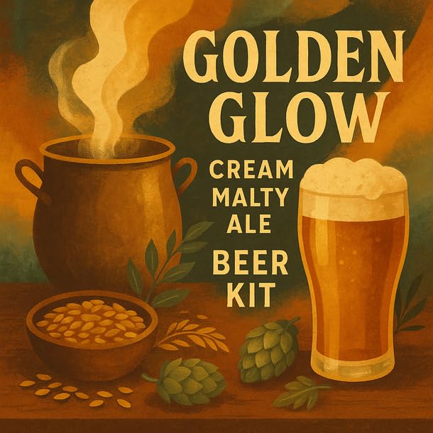 Label Peelers Golden Glow Cream Malty Ale Beer Kit - Extract