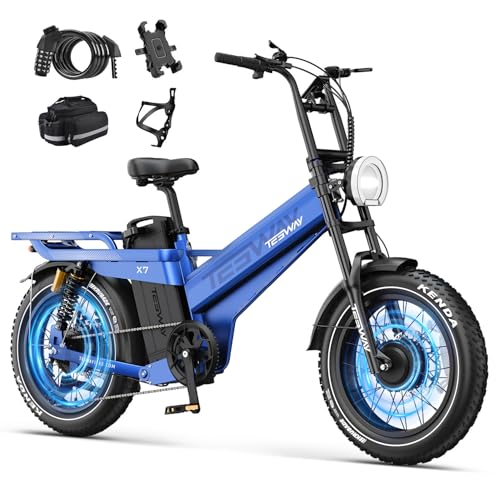TESWAY Electric Bike for Adult,3600W Dual...