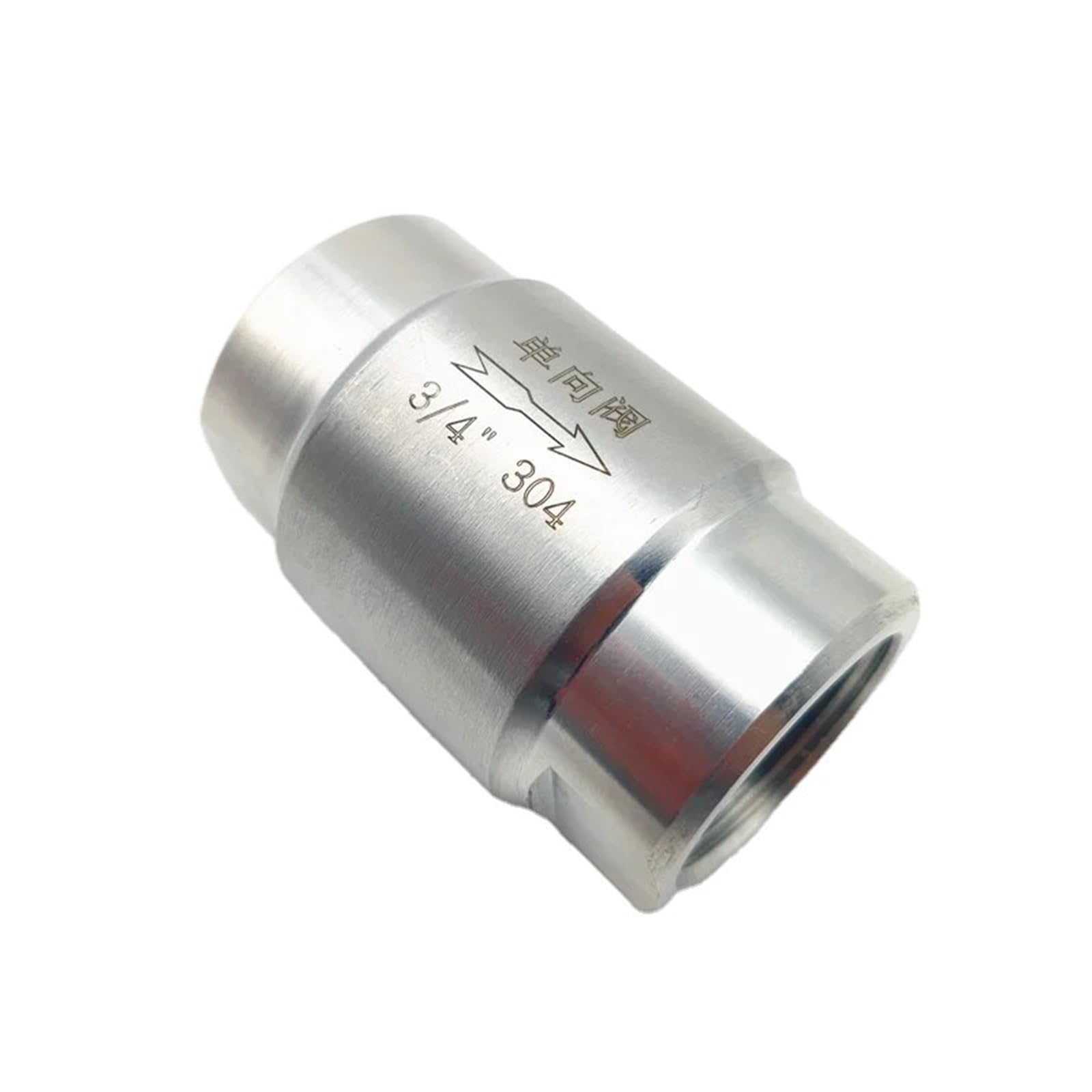 Clapet anti-retour haute pression mâle 3/8 inox 304 contre les coups de bélier