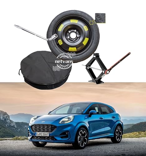 Ruotino di Scorta Affidabile: Un ruotino di scorta di alta qualità 125/70R16 ( ingombro 59x13cm) compatibile anche con Volvo C30