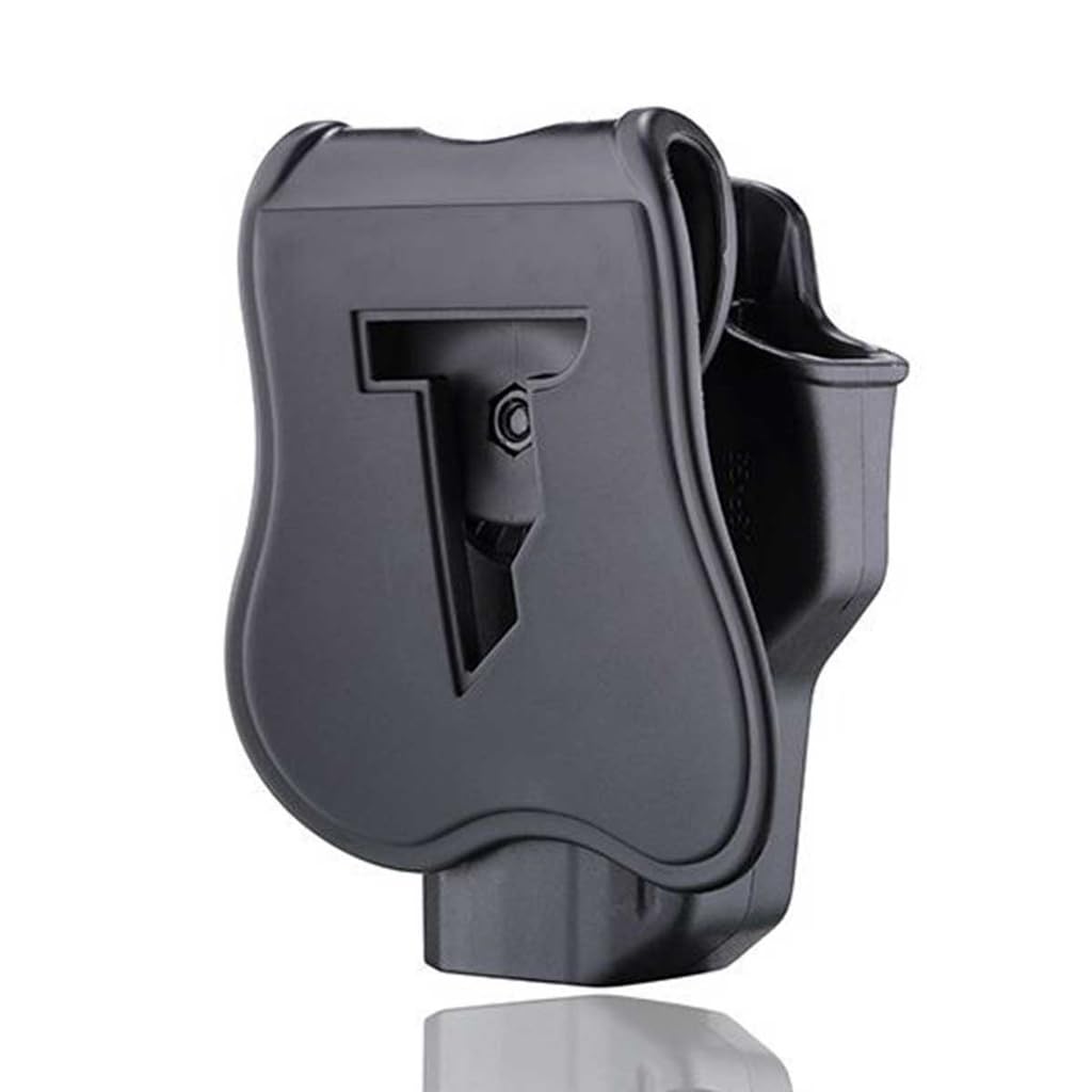 Funda pistolera Rígida Gen.3 para Pistola USP y USP Compact, Polímero de Alta Resistencia, Negro, Sistema de Rotación 360 Grados, Liberación Rápida