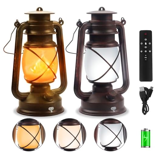 19 Creative Backyard Lighting Ideas to Brighten Your Outdoor Space 6 Wondrastical 2 Pack Bronze Vintage 4 Modes Light LED Lanterns,Rechargeable Dancing Flame Lanterns Decorative Outdoor&Indoor, Remote Control Waterproof Hanging Lights for Camping,Patio Garden Pathway