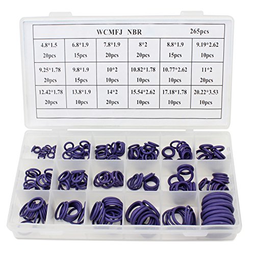 OCR 18 Sizes Air Conditioning O Rings Assortment Kit Car Auto Vehicle Repair