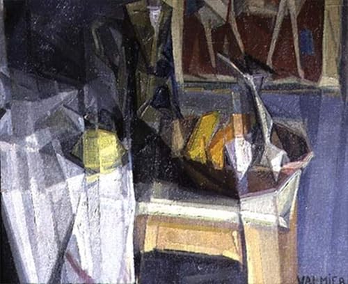 Cuadro de lienzo de Georges Valmier, la obra Natura Morta para tu salón de 60x90cm