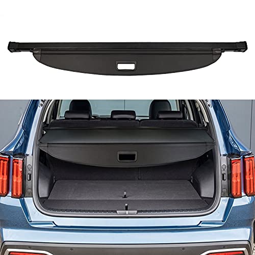 BOPARAUTO Cargo Cover for Kia Sorento Accessories 2021 2022 Trunk Shade Cargo Cover