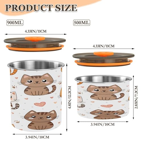 Recipiente Hermético de Acero para Café 17 oz Kigai miniatura 3