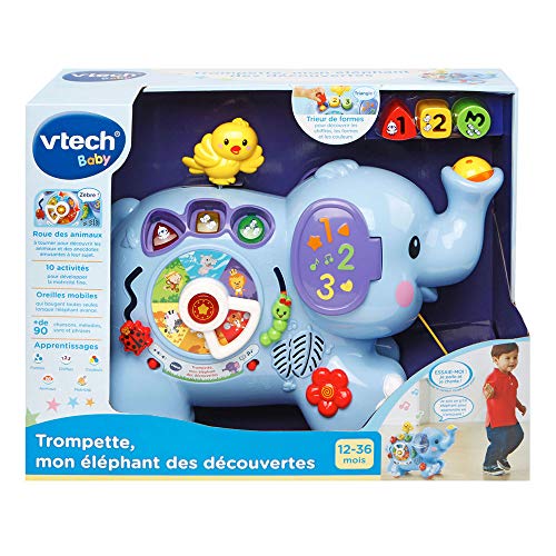 VTECH BABY Trompette mon Eléphant des Découvertes - vue 5