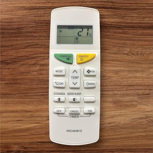 Image of Air Conditioner Remote Compatible with /Replacement for Dalkin Ac Remote | Model -ARC484B15 | Match with Your Existing Remote Before Placing The Order | Exactly Same Will Only Work