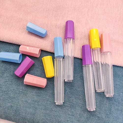 Image of 10Pcs Pin Needle Storage, Plastic Material Space Saving Felting Sewing Needles Container Transparent Needle Storage Tubes Bottle for Handmade Crafts