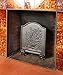 Minuteman International Bouquet Cast Iron Fireback