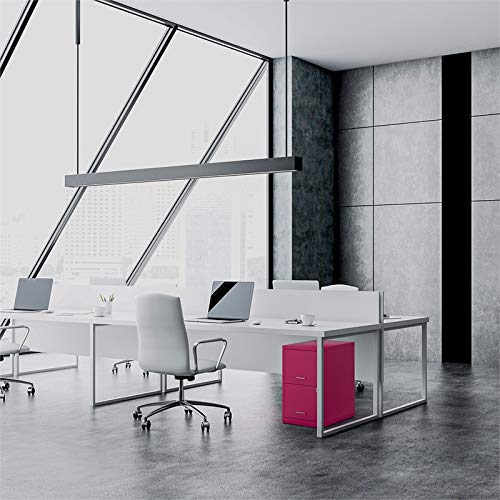 Scranton & Co 2 Drawer File Cabinet In Pink #TOP1