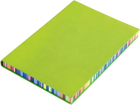 Notebook Journal, PU Leather Notebook A5 Horizontal Line Journal 100 Sheets / 200 Pages Plan, Notepad for Making Office School Supplies School Office Business Color Green