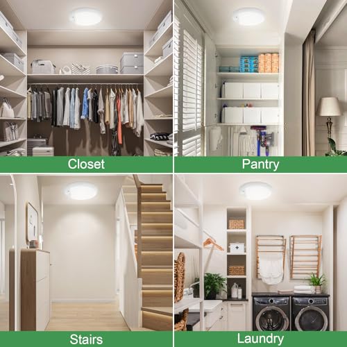 Uthcracy UTH-BDD-CA001 Rechargeable Motion Sensor Ceiling Light With Remote,240 Led Wireless Battery Shower Light Indoor 3 Color Temps thumb #6
