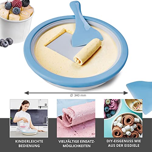 Eisportionierer für Ice Cream Rolls, Ice Rolls Maschine, Ice Rolls Platte zum Roll Eis selber machen, Eiscreme Maschine… – Bild 4