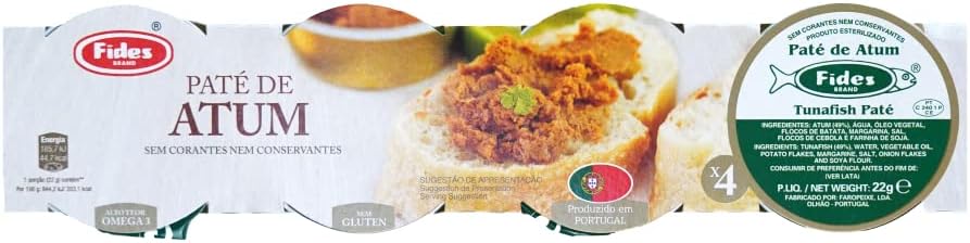 Fides Tuna Pate 4x22g