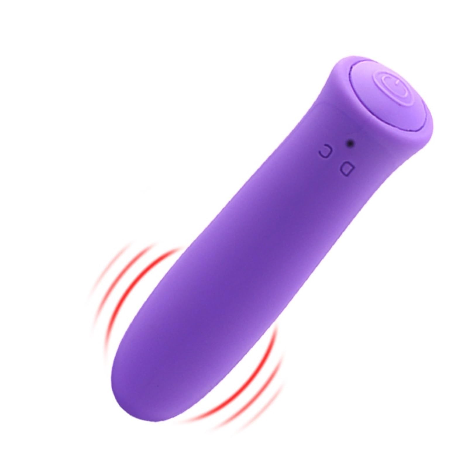 Mini vibratore a proiettile for donna 7 modalità Silicone medico USB ricaricabile impermeabile(E0238-D)