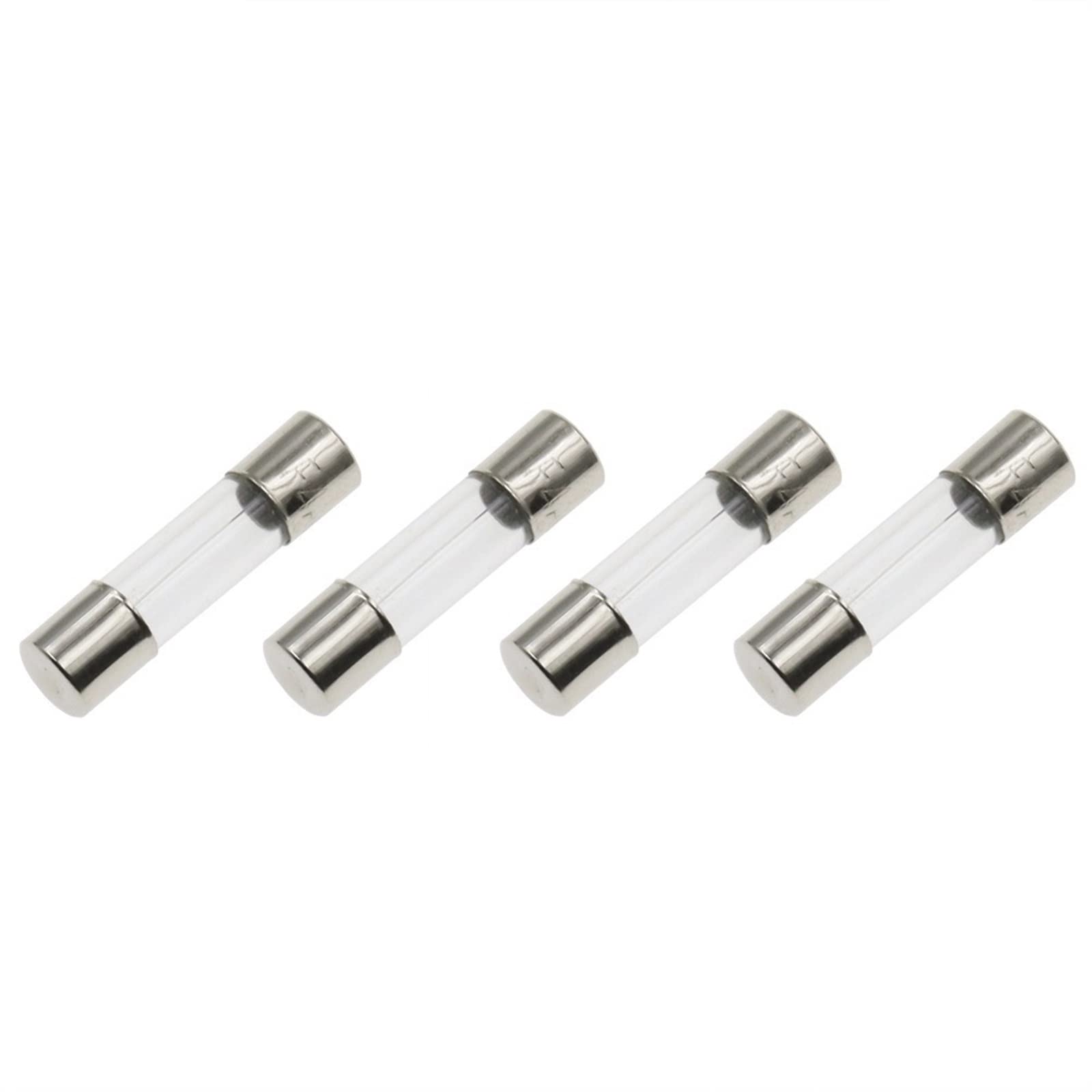 100 Stück 5 x 20 mm flinke Glassicherungen, sortiertes Kit, 250 V, 0,2 A, A, 1 A, A, 3 A, 4 A, A, 6 A, 8 A, 10 A, 15 A, A, 25 A, 30 A, AMP-Röhrensicherungen(F1.25A)