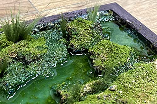 Simulation Long Grass Miniature Static Grass Model Grass Tufts Railway Artificial Grass for Train Landscape Railroad Scenery Sand Military Layout Model Miniature Bases and Dioramas - Image 4