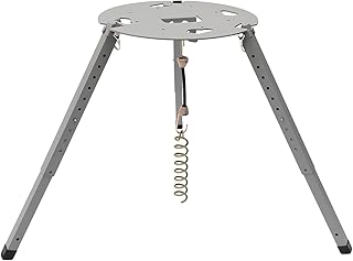 Satellite Tripod Mount Compatible with Carryout GM-1518, GM-1599, GM-MP1, Pathway and Playmaker RV Satellite Antennas Adjustable Height 14.5"-22" Replacement for TR-1518