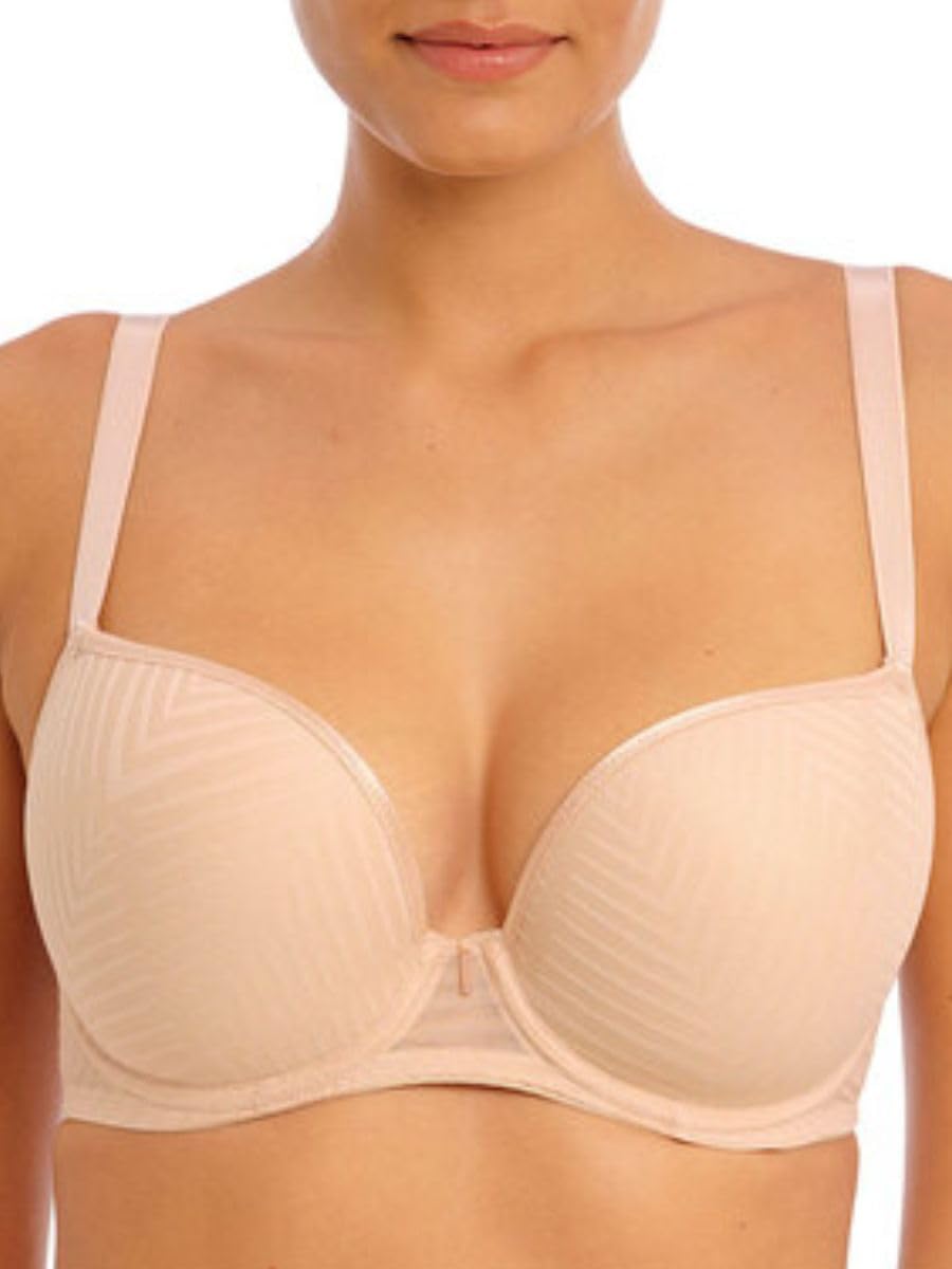 Freya Tailored Moulded Plunge T-Shirt Bra - Nude - 30DD