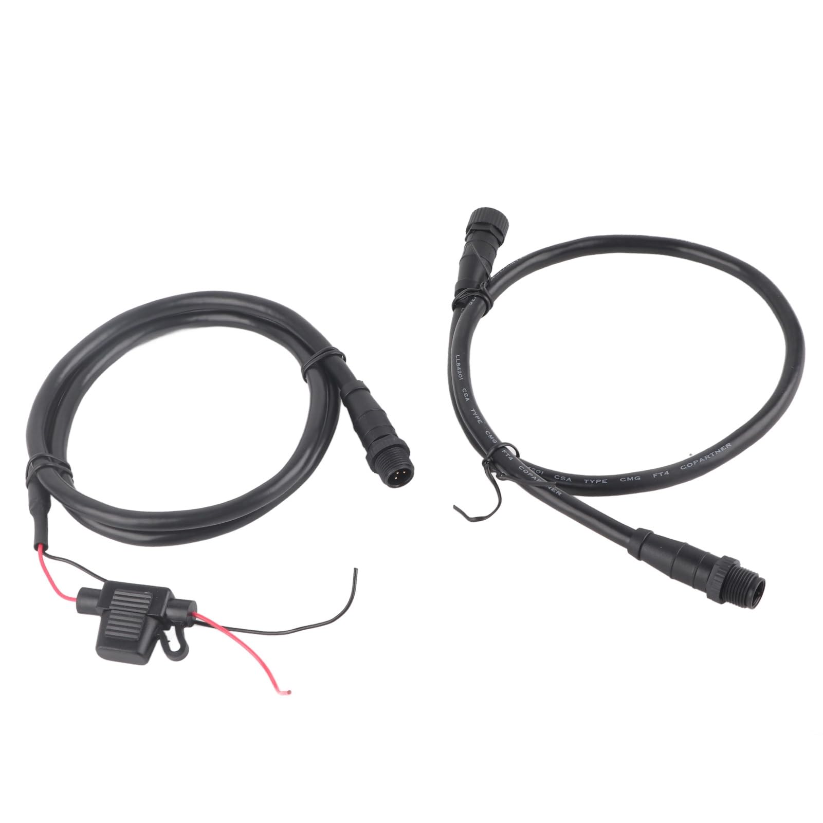 CCYLEZ Kit de Inicio NMEA 2000, Cable de Alimentación de 1m, para Red | Material ABS duradero, resistente al agua IP67, incluye terminadores macho hembra, diseñado para redes marinas