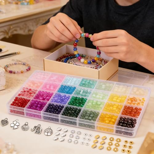 Kit de fabricación de pulseras ligero con accesorios de bricolaje 4
