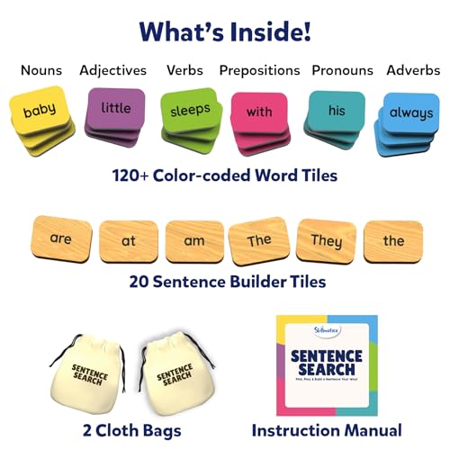 image for Skillmatics Learning Toys - Sentence Search, Fun Sentence Building Act