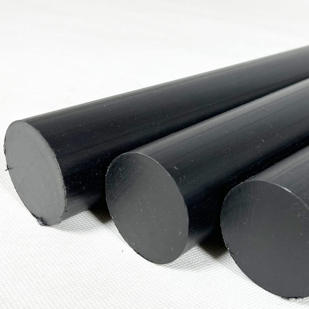 1 Barra In Nylon Nero Da 500 Mm, Diametro 20 Mm 25 Mm 30 Mm 35 Mm 40 Mm, Cilindro In Plastica PP Resistente All'usura, Barra Rigida(30mm*500mm)