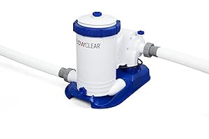 Bestway 2500 GPH Pool Pump: Automatic Filtration for Pristine Pools