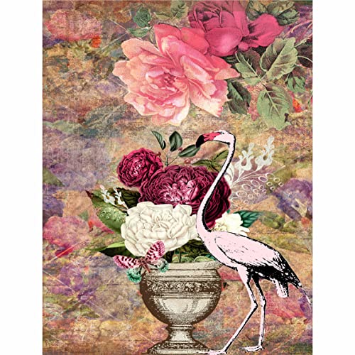 Alice Theme Mulberry Rice Paper, 20.5 x 26.5cm - Image 2