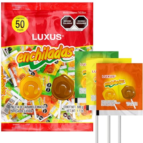 Paletas marca Luxus Enchiladas