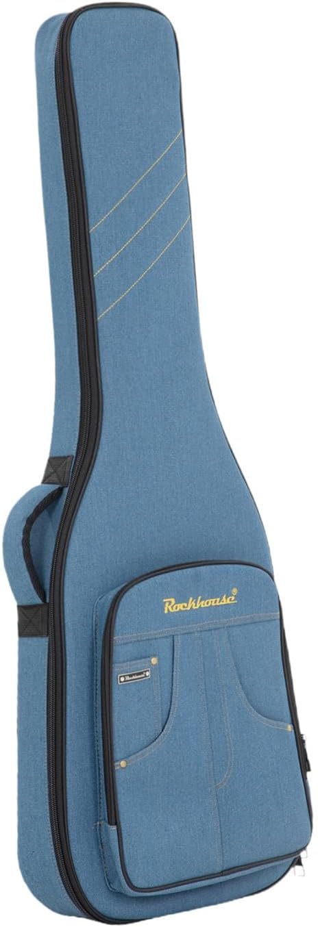 rockible ギターバッグ 耐久性 調節可能ストラップ 保護機能 収納ポケット 持ち運び便利 ネックサポート 多機能デザイン 旅