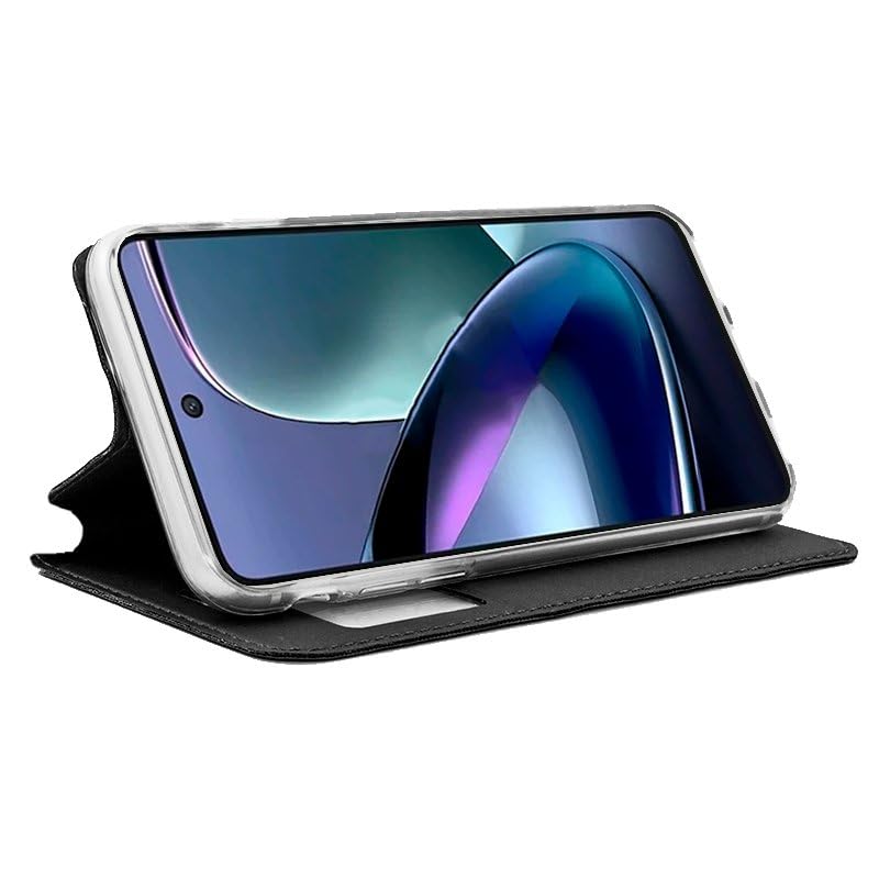 Cool Flip Cover for TCL 40 Nxtpaper 5G Smooth Black, Black/White - Image 2