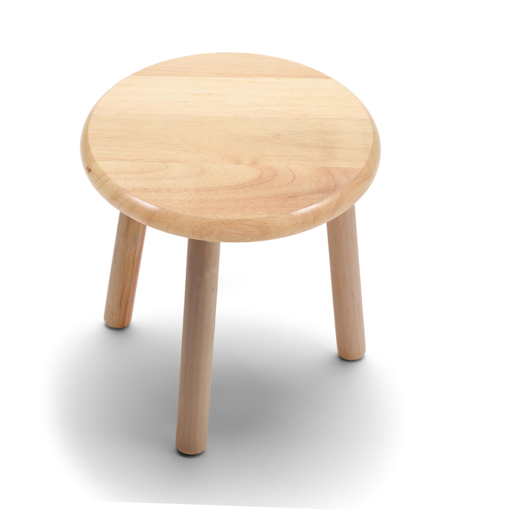 BESTYASH Tabouret Bar Bois Assise Ronde en Bois Massif, Facile à Nettoyer et Robuste, pour Bureaux et Fêtes