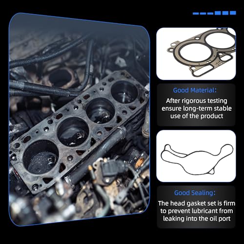 Image of Head Gasket Set,HS26487PT-2,for Explorer 11-19,for Ford Edge 11-18,for Flex 13-19,for Taurus 13-19,for Police Interceptor Sedan 13-19,for 3.5L 3496Cc 213Cid 24V V6, Vin Code 8 C,VS50814R