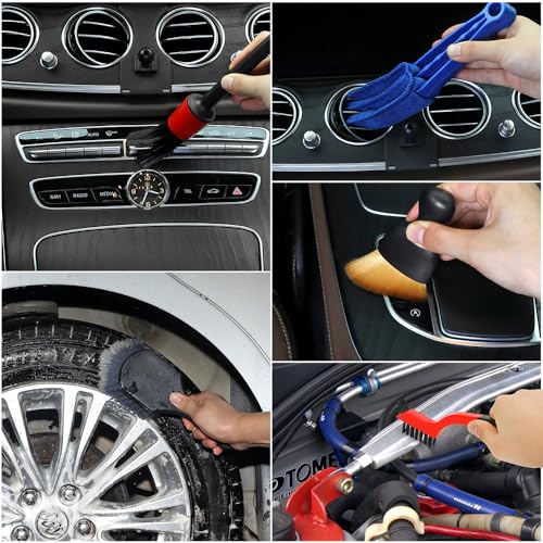 Aptleou AP001 Car Detailing Brush Set, 11Pcs Car Detailing Kit Includes Car Interior Detailing Brushes thumb #5