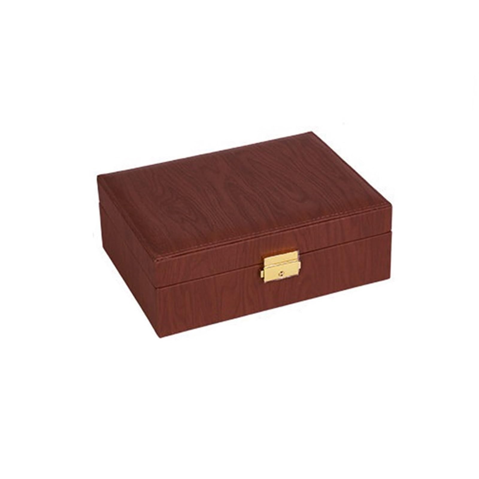 Shihan-2015 Jewelry Organizer Luxury Jewelry Box With Lock Leather Storage Case For Bracelets, Necklaces, And Rings Jewelry Storage Case