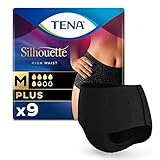 Máxima protección: las braguitas TENA te ofrecen triple protección -seca, segura y control del olor - Braguitas de color negro que protege contra los escapes, la humedad y los olores