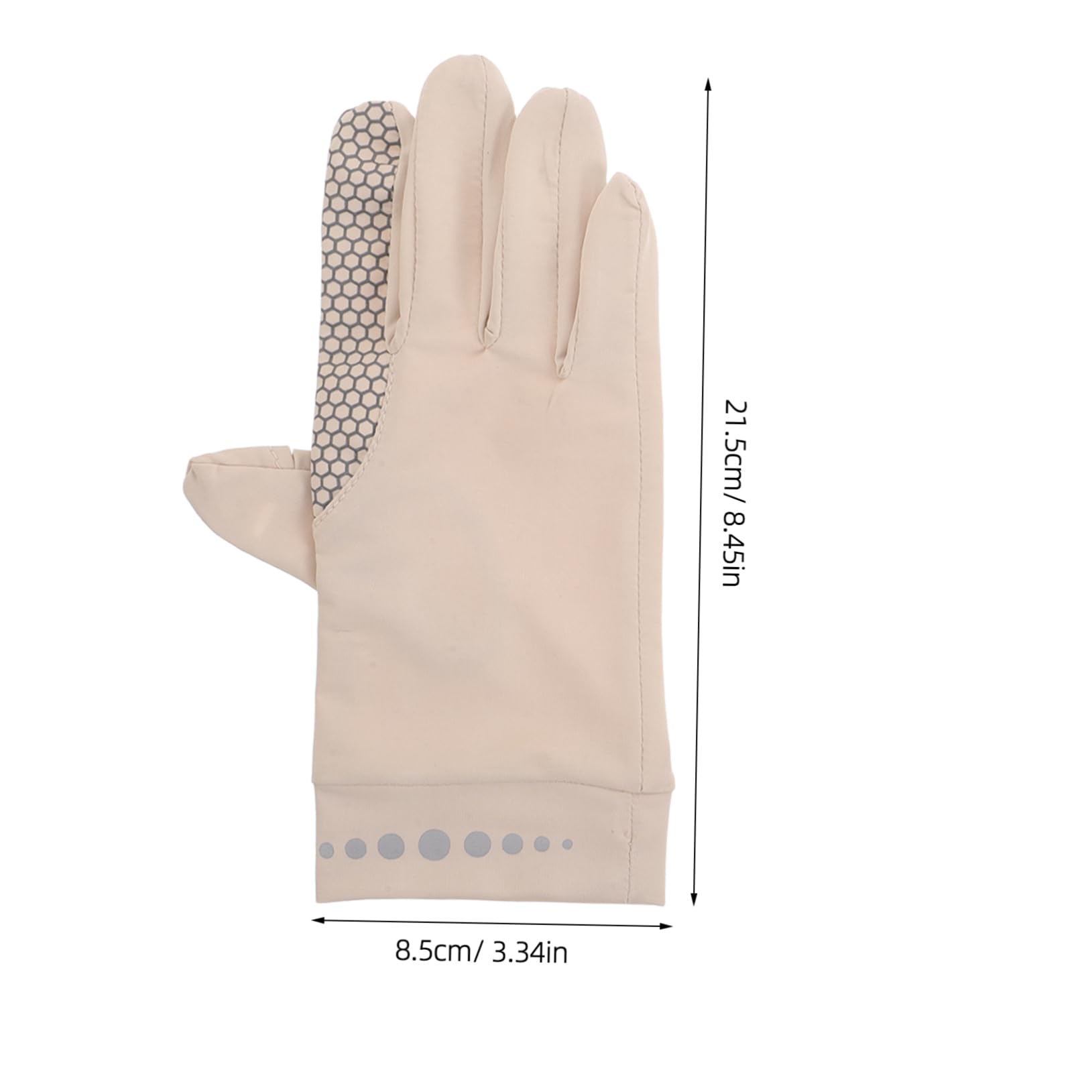 GRIRIW 1Pair Lightweight Touchscreen Summer Gloves for Men Women Breathable Non Slip Driving Mitts for Cycling Hiking Running UV Protection
