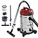 Produktbild Arebos Industriestaubsauger 1800 W | Nass- & Trockensauger | Aschesauger für Kamin & Grill | Mehrzwecksauger Wasser-Staubsauger | Werkstattsauger mit und ohne Beutel | 30 L Behälter | Rot