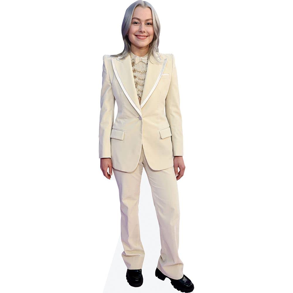 Phoebe Bridgers (White Suit) Mini Size Cutout