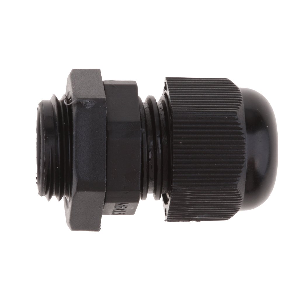 Pack of 10Pcs Black Cable Glands Waterproof Cable Gland Joints with Locking Nut M16-image-33